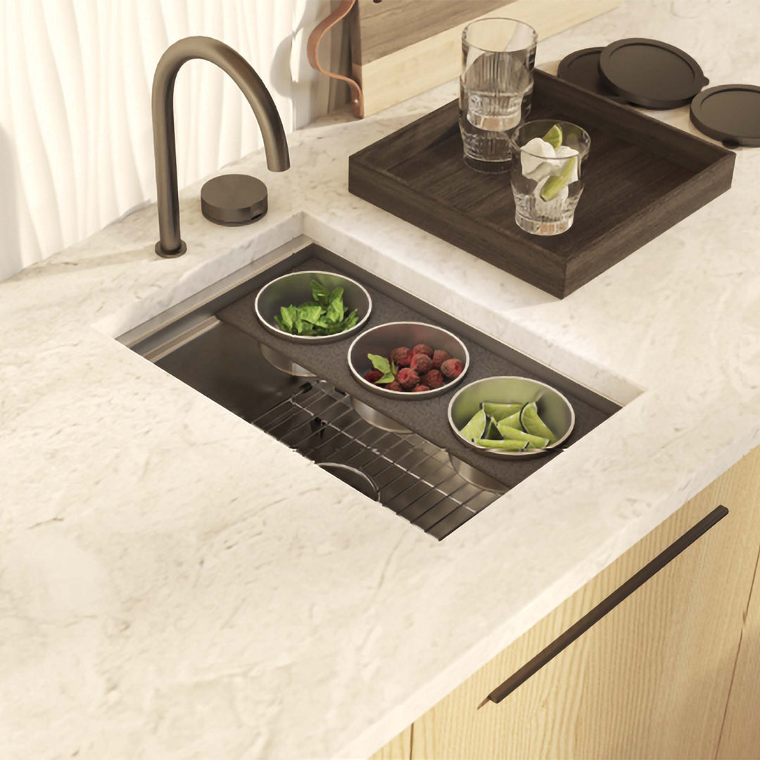 Prochef by Julien Bar Sink Reveal Single Bowl Undermount