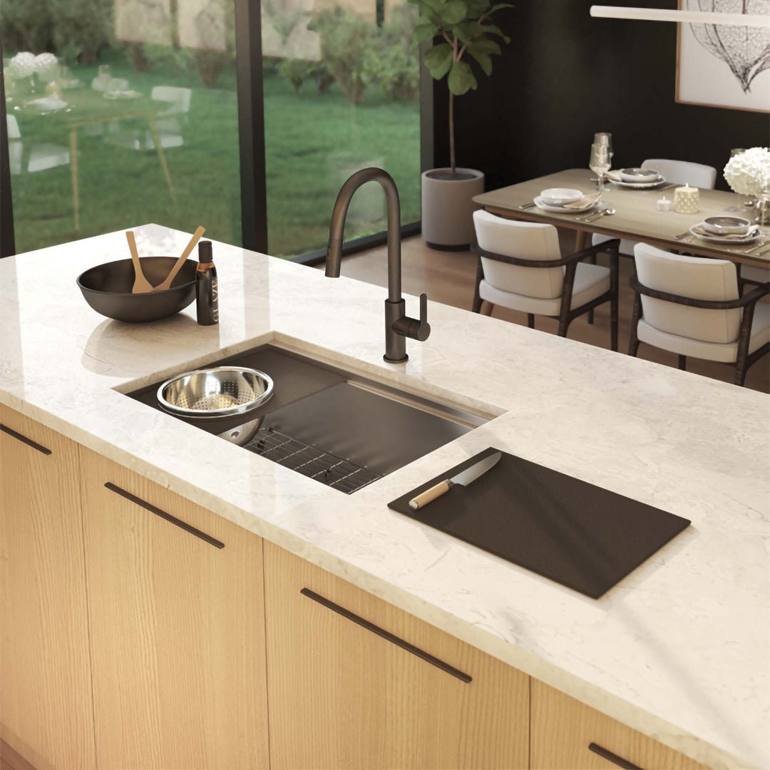 Prochef by Julien Kitchen Sink Reveal Single Bowl Undermount