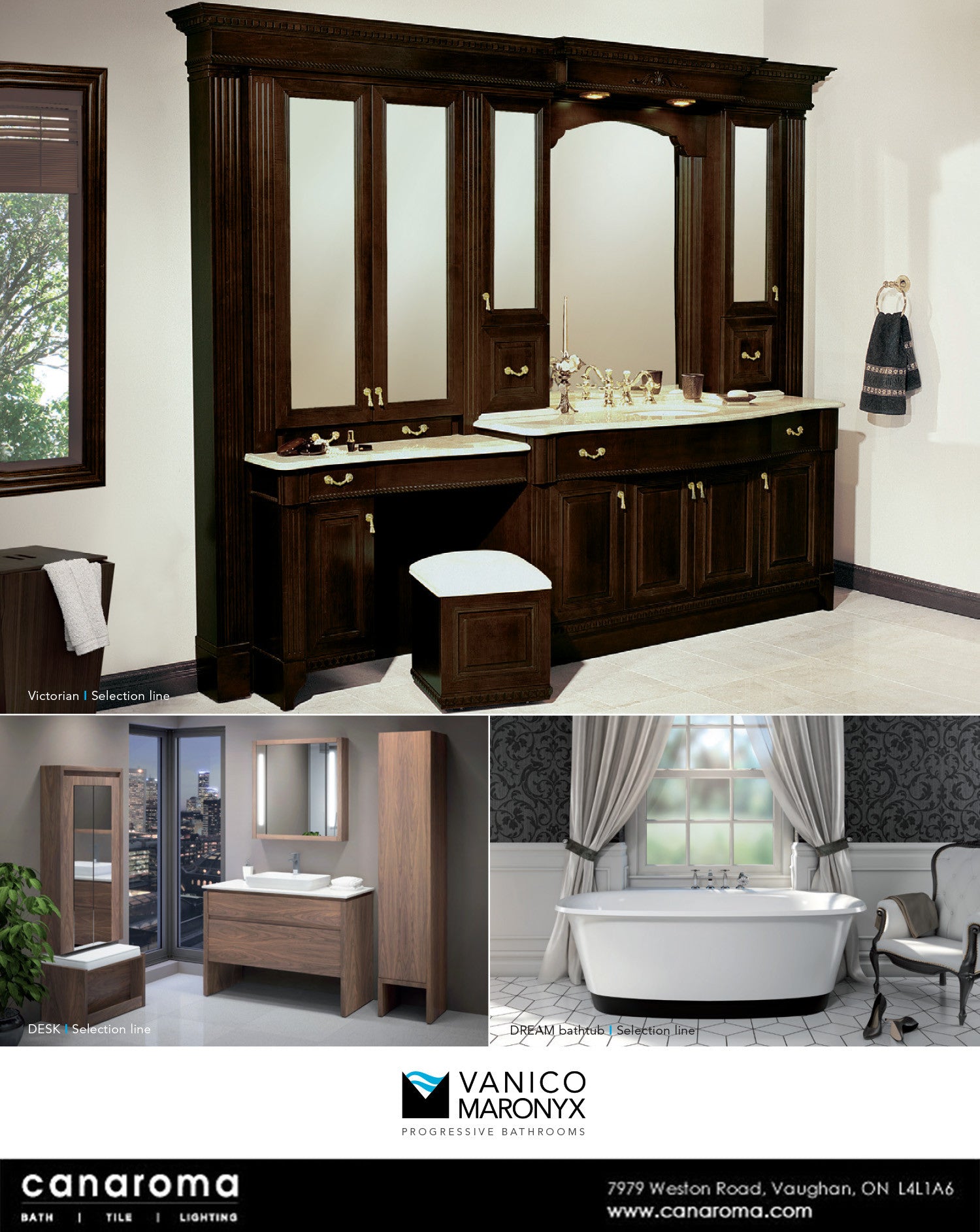 Vanico-Maronyx Bathroom Vanity Collection