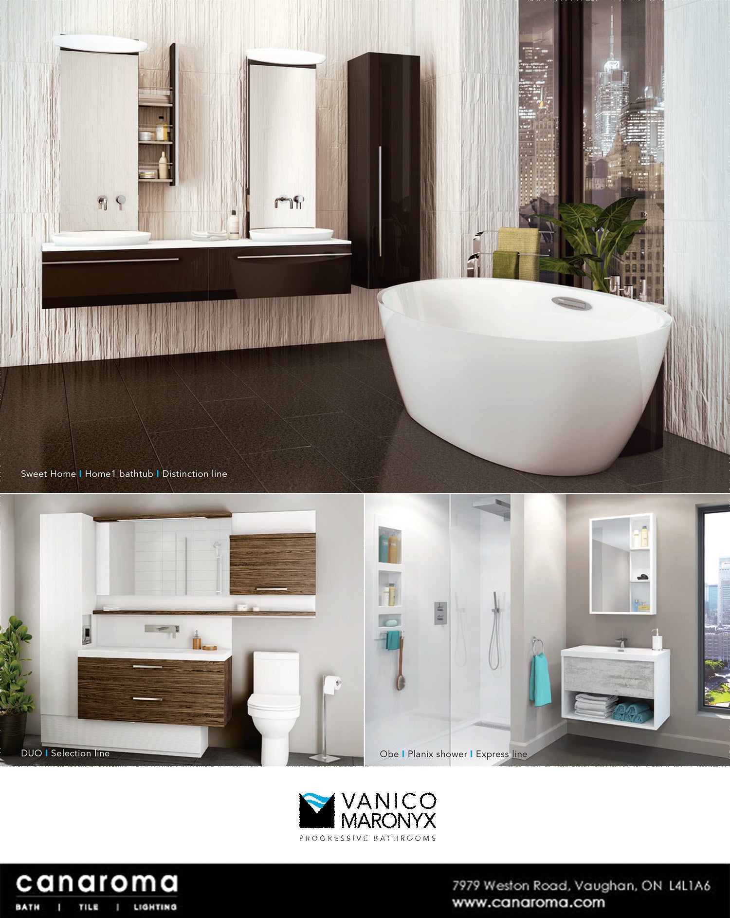 Vanico-Maronyx Bathroom Collections