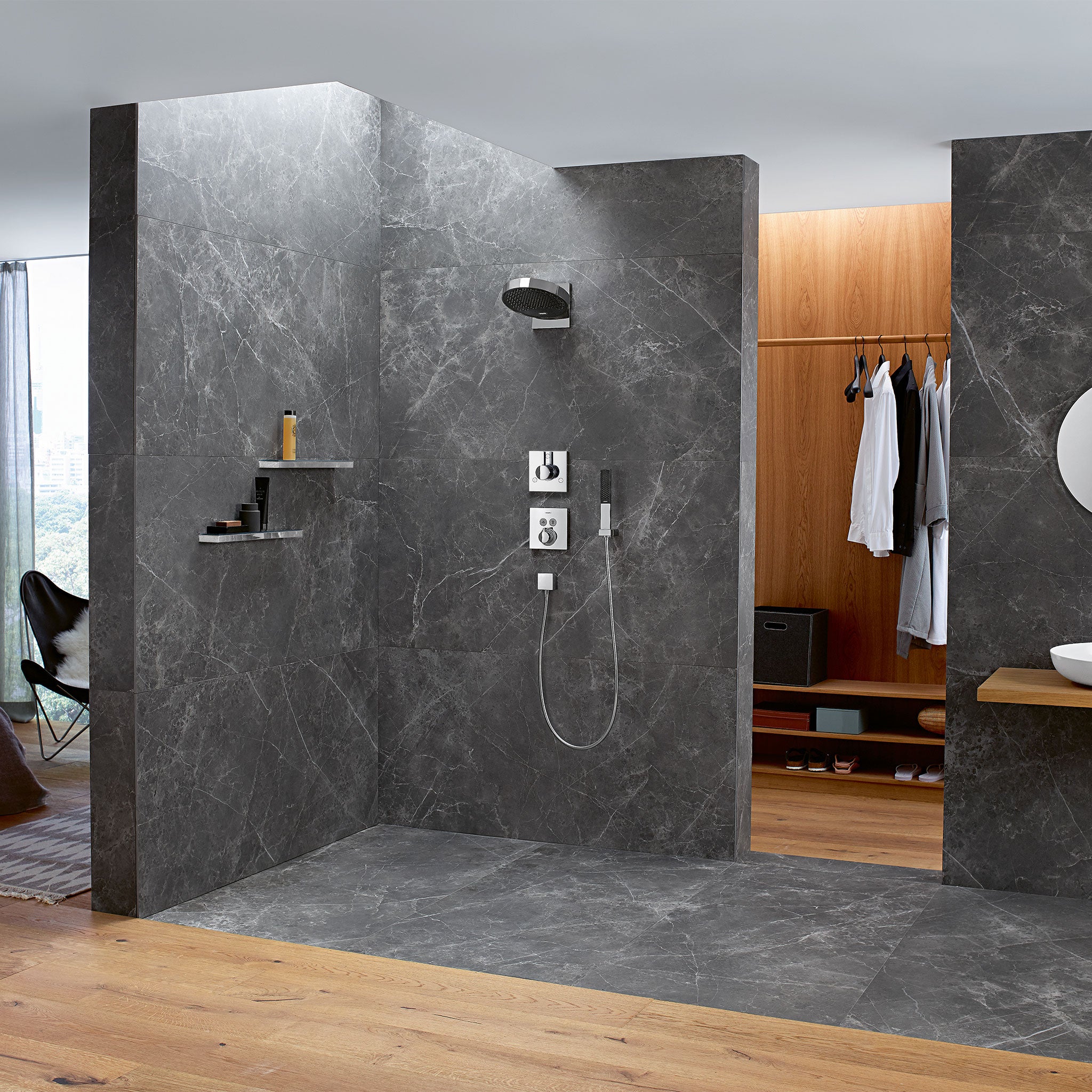 hansgrohe showers