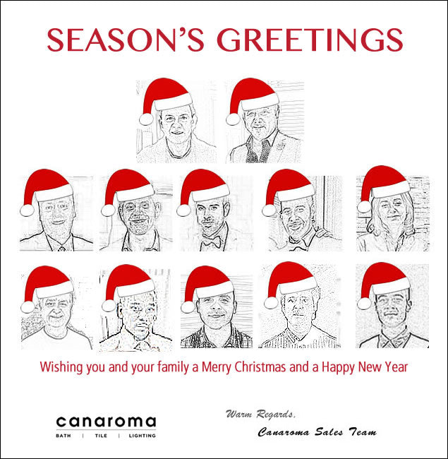 Season's Greetings from Canaroma Sales Team