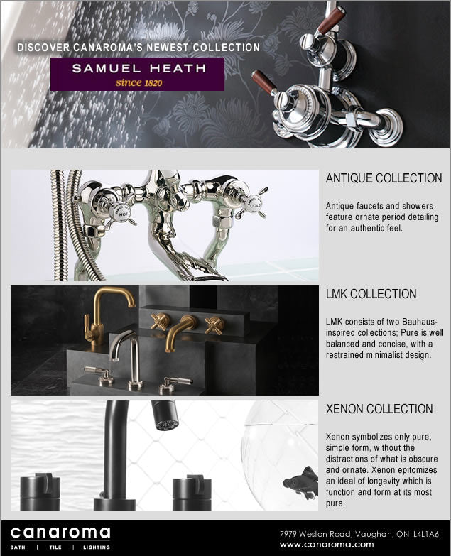 Samuel Heath Faucet Collection