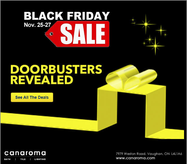 Canaroma Black Friday Door Buster Sale