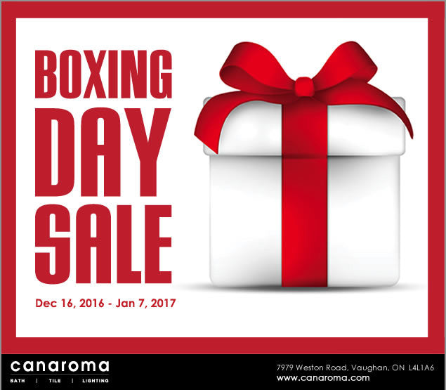 Canaroma Boxing Day Sale