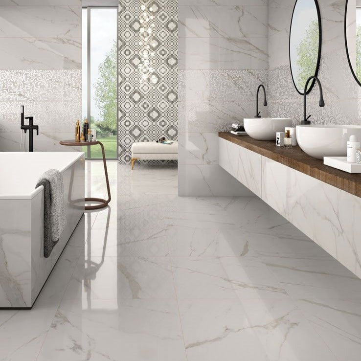 Trilogy Calacatta White Lux Tile
