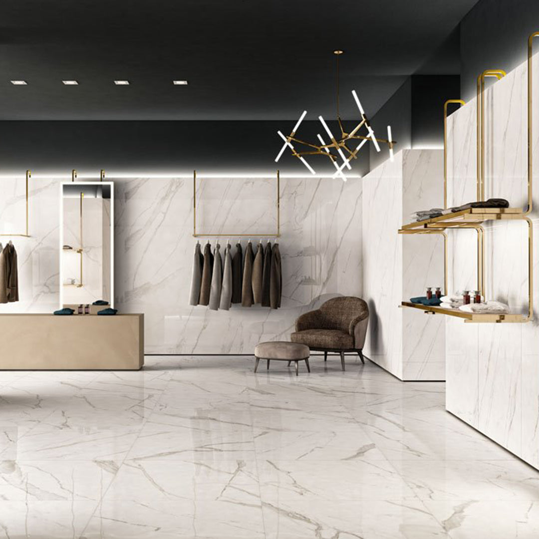 Trilogy Calacatta White Lux Tile