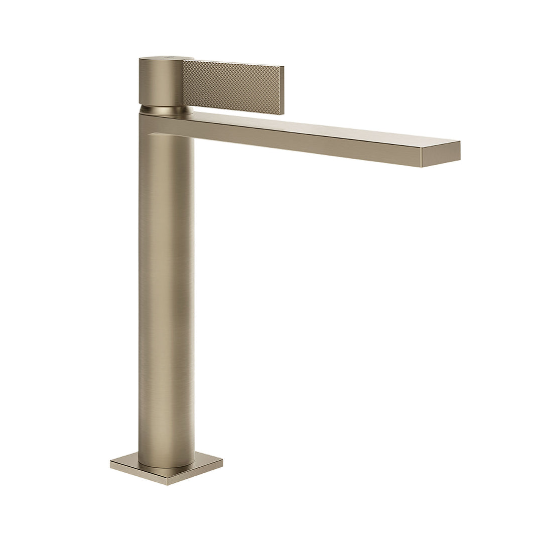 Gessi Inverso Diamantato Single Lever Medium Bathroom Faucet