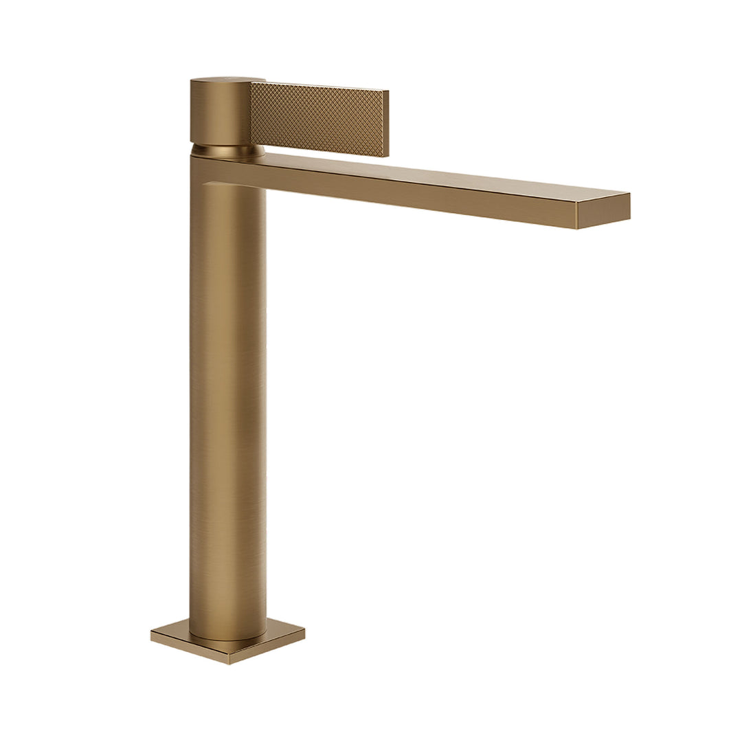 Gessi Inverso Diamantato Single Lever Medium Bathroom Faucet