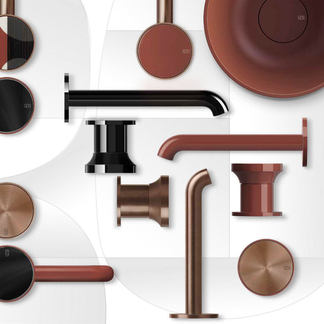 Gessi Origini Single Hole Medium Bathroom Faucet