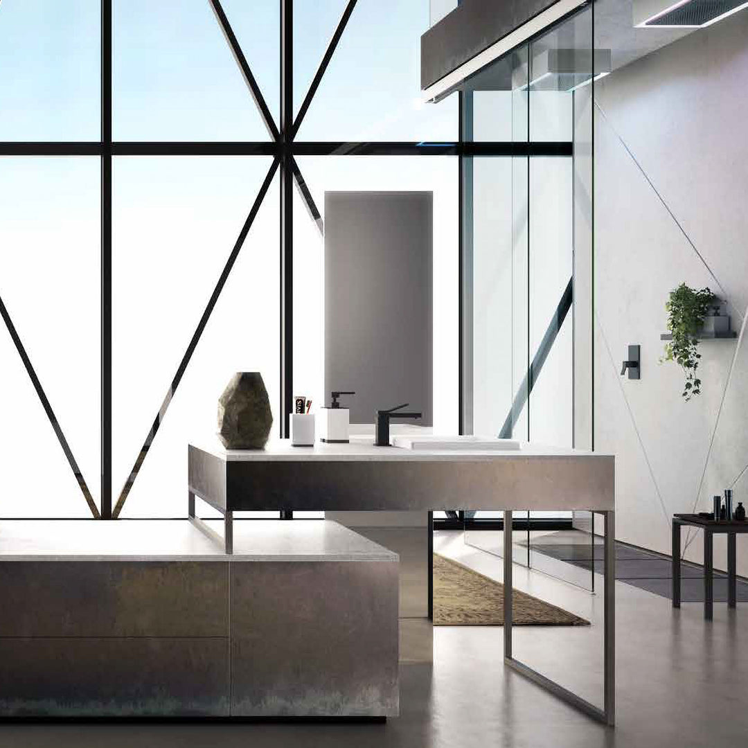 Gessi Rettangolo K Single Lever Bathroom Faucet