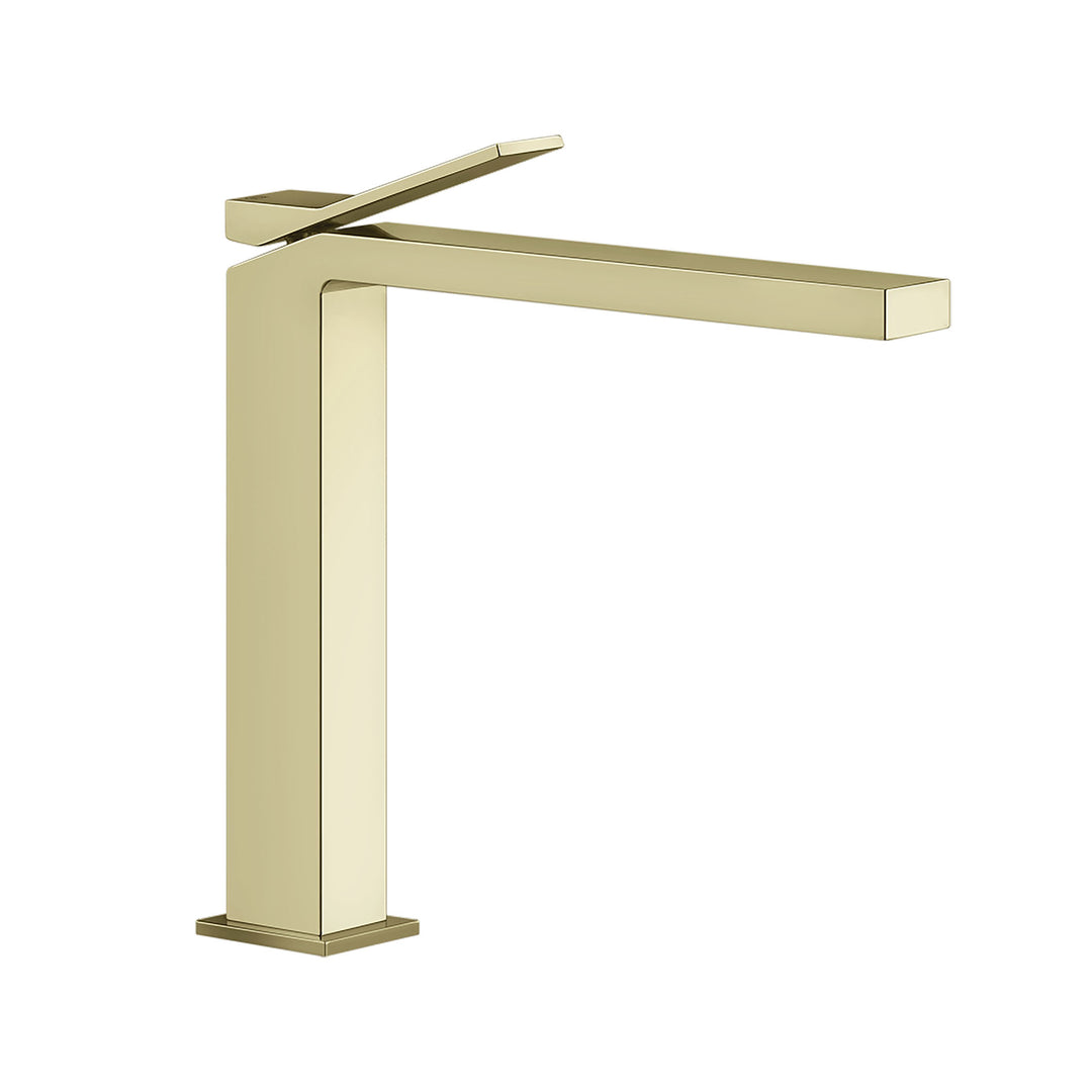 Gessi Rettangolo K Single Lever Tall Bathroom Faucet