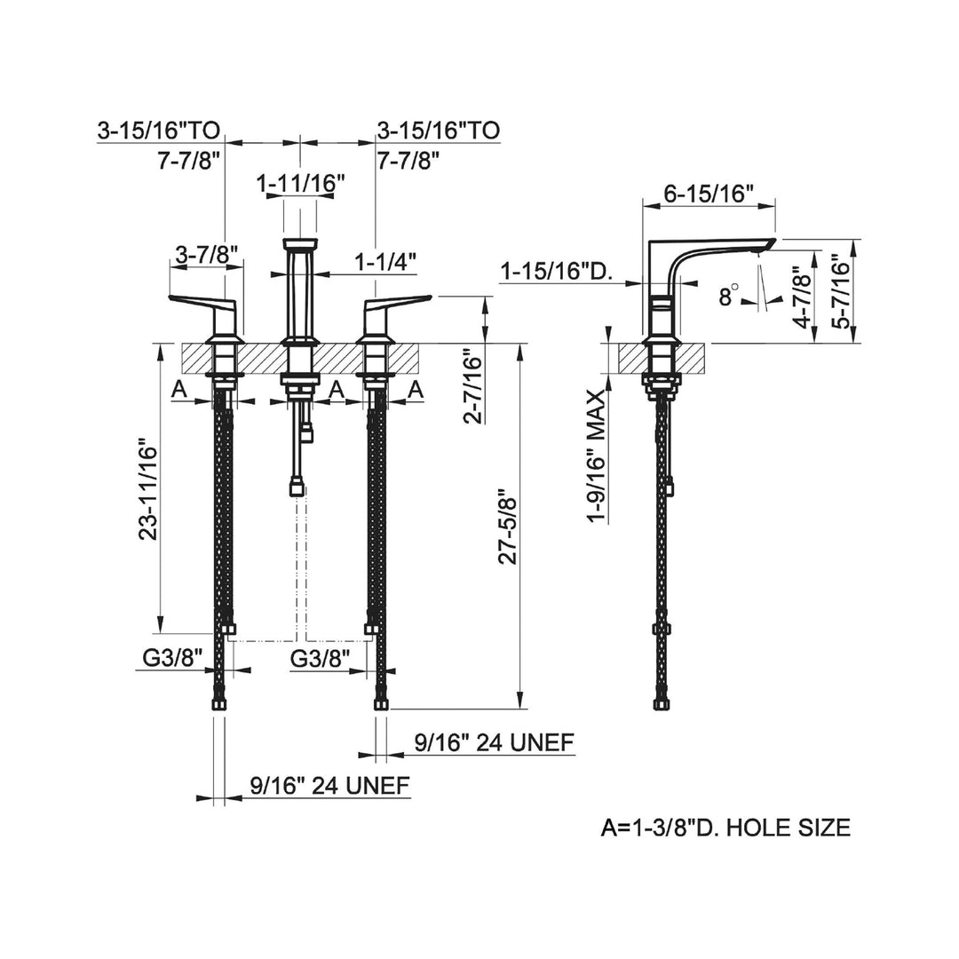 Gessi Ventaglio Bathroom Faucet
