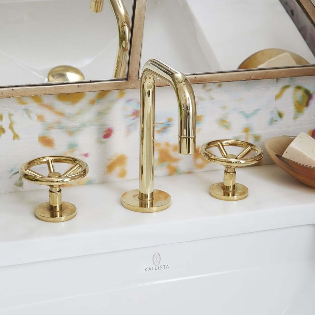 Watermark Brooklyn Three-hole Bathroom Faucet