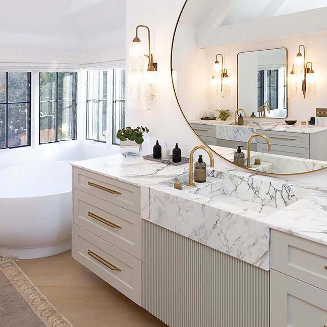 Watermark Titanium Two-hole Bathroom Faucet