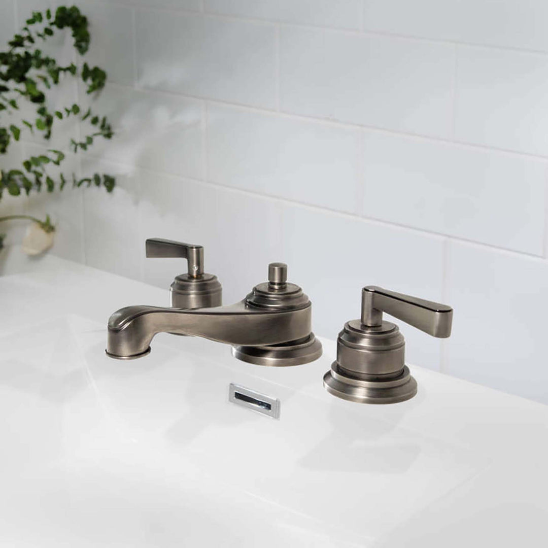 Watermark Transitional Three-hole Bathroom Faucet