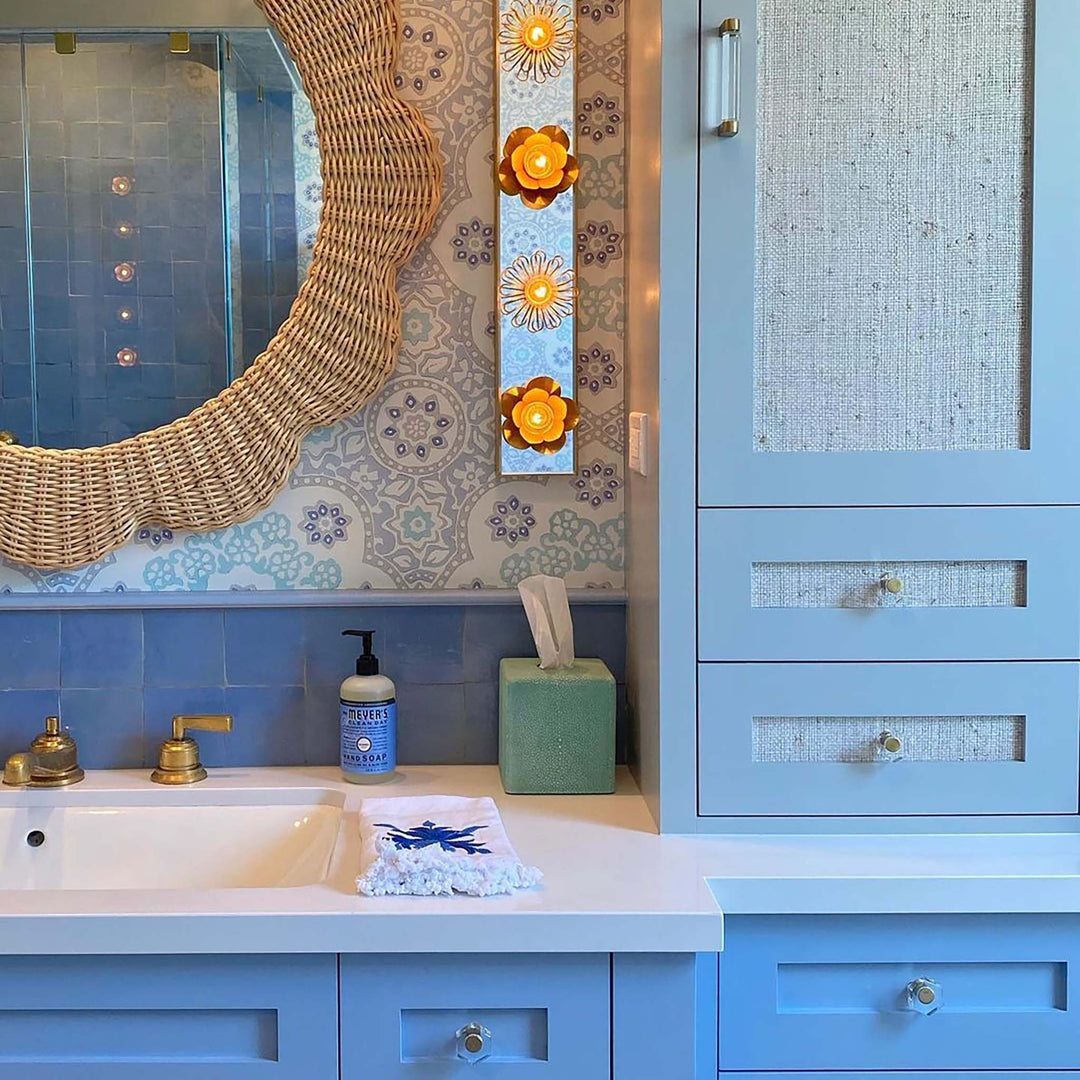 Watermark Transitional Three-hole Bathroom Faucet