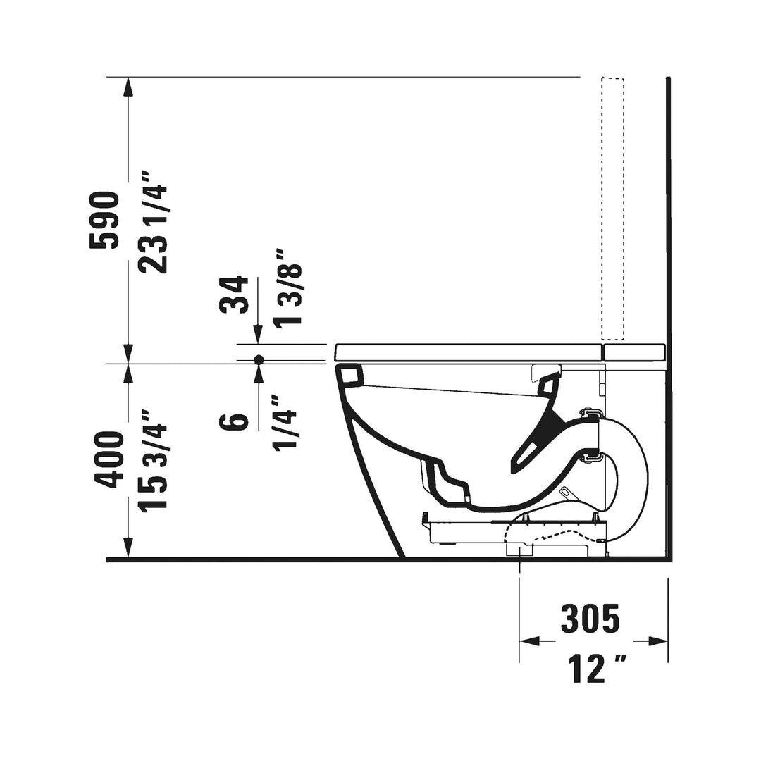 Duravit SensoWash® i Plus Integrated Shower Toilet