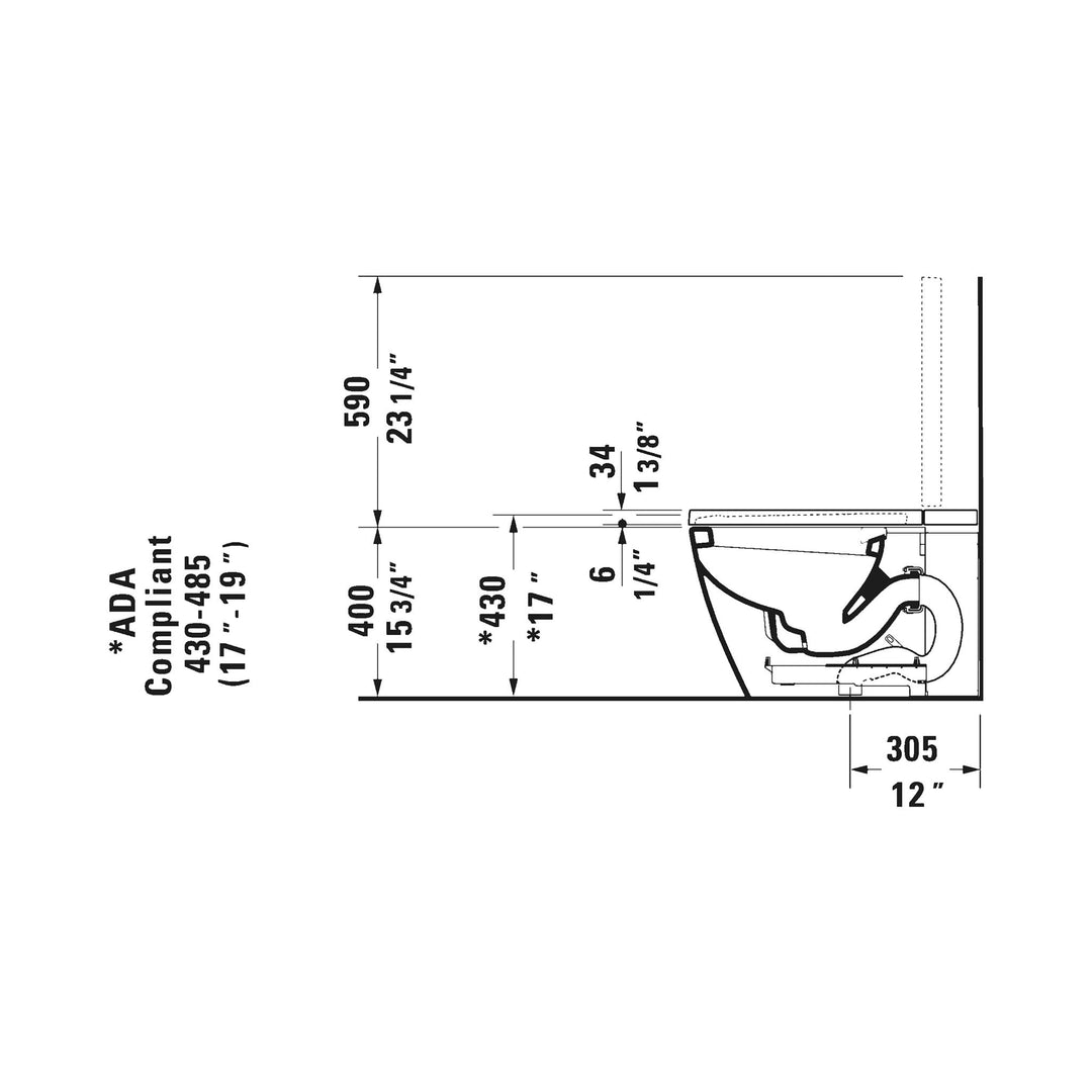 Duravit SensoWash® i Plus Integrated Shower Toilet