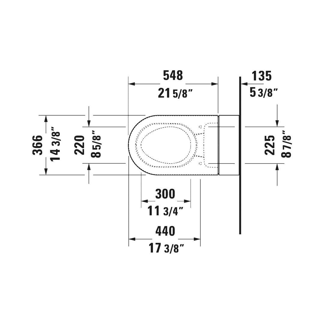 Duravit SensoWash® i Plus Integrated Shower Toilet