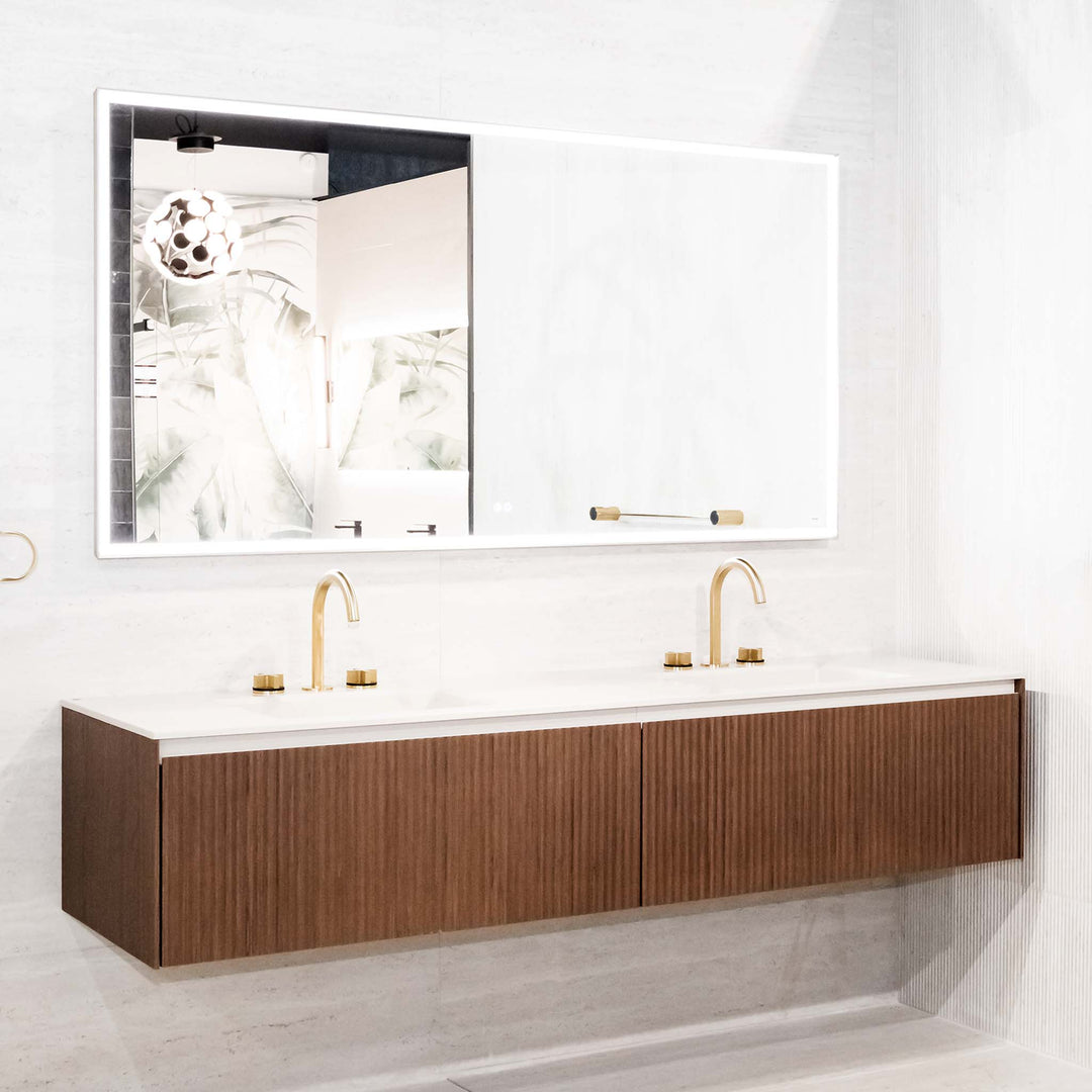 Bath Vanity Linea Tricot Double Sink