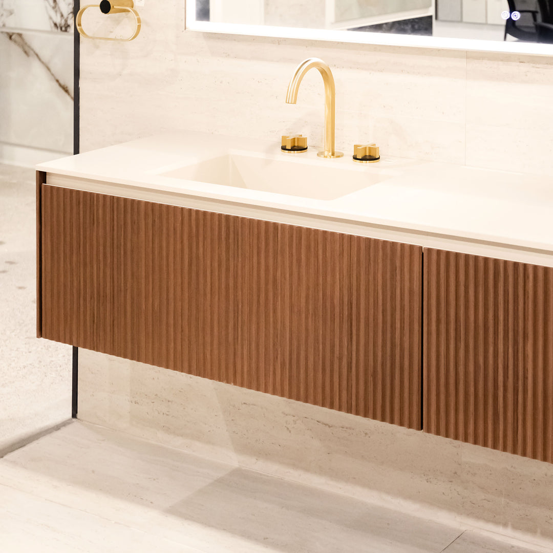 Bath Vanity Linea Tricot Double Sink