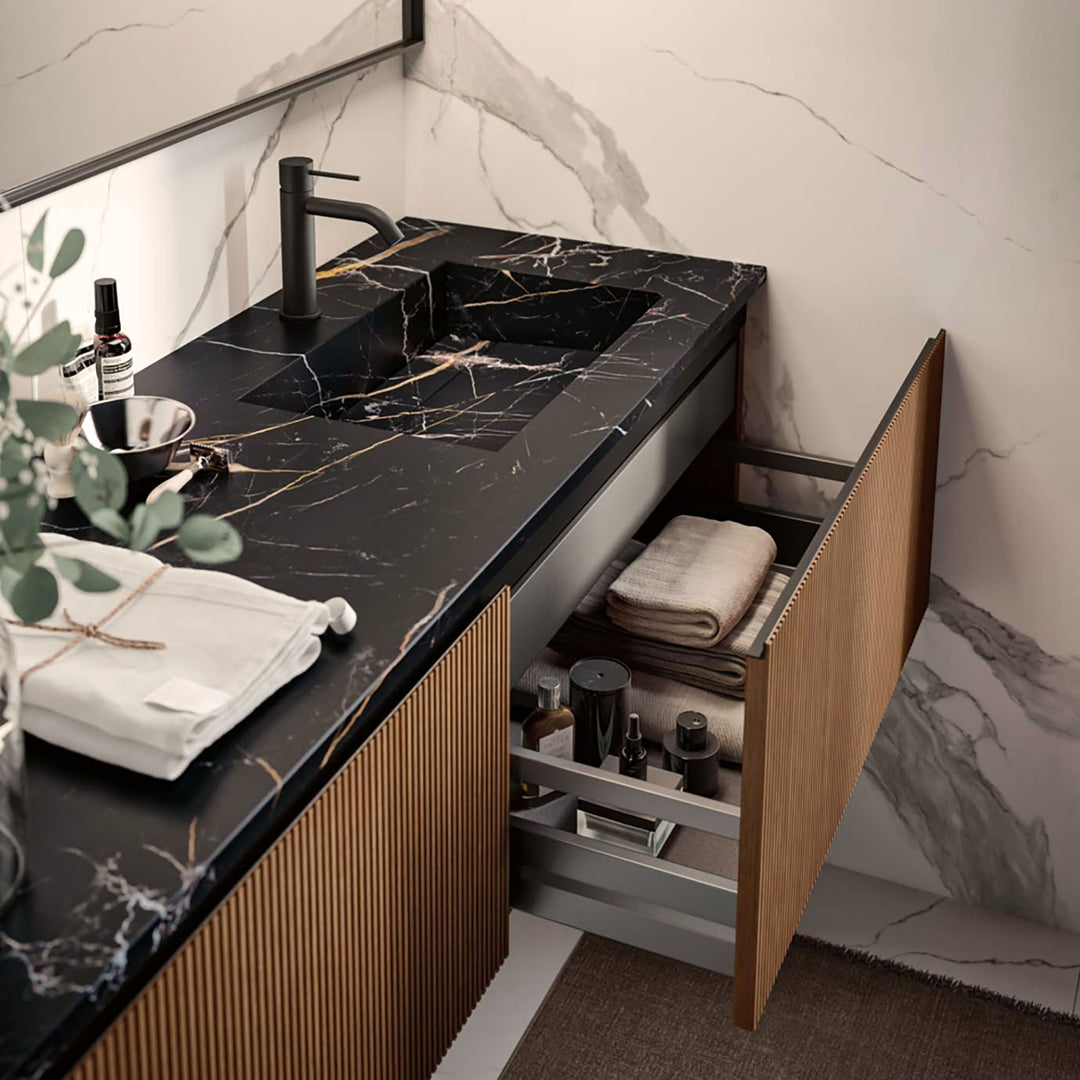 Bath Vanity Linea Tricot Double Sink