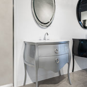 Macral Bath Vanity Paris Collection - Silver Gloss