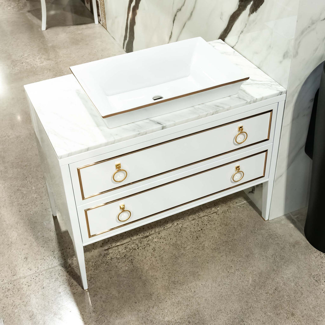 Mia Italia Bath Vanity Elegance Napoleon Single Sink