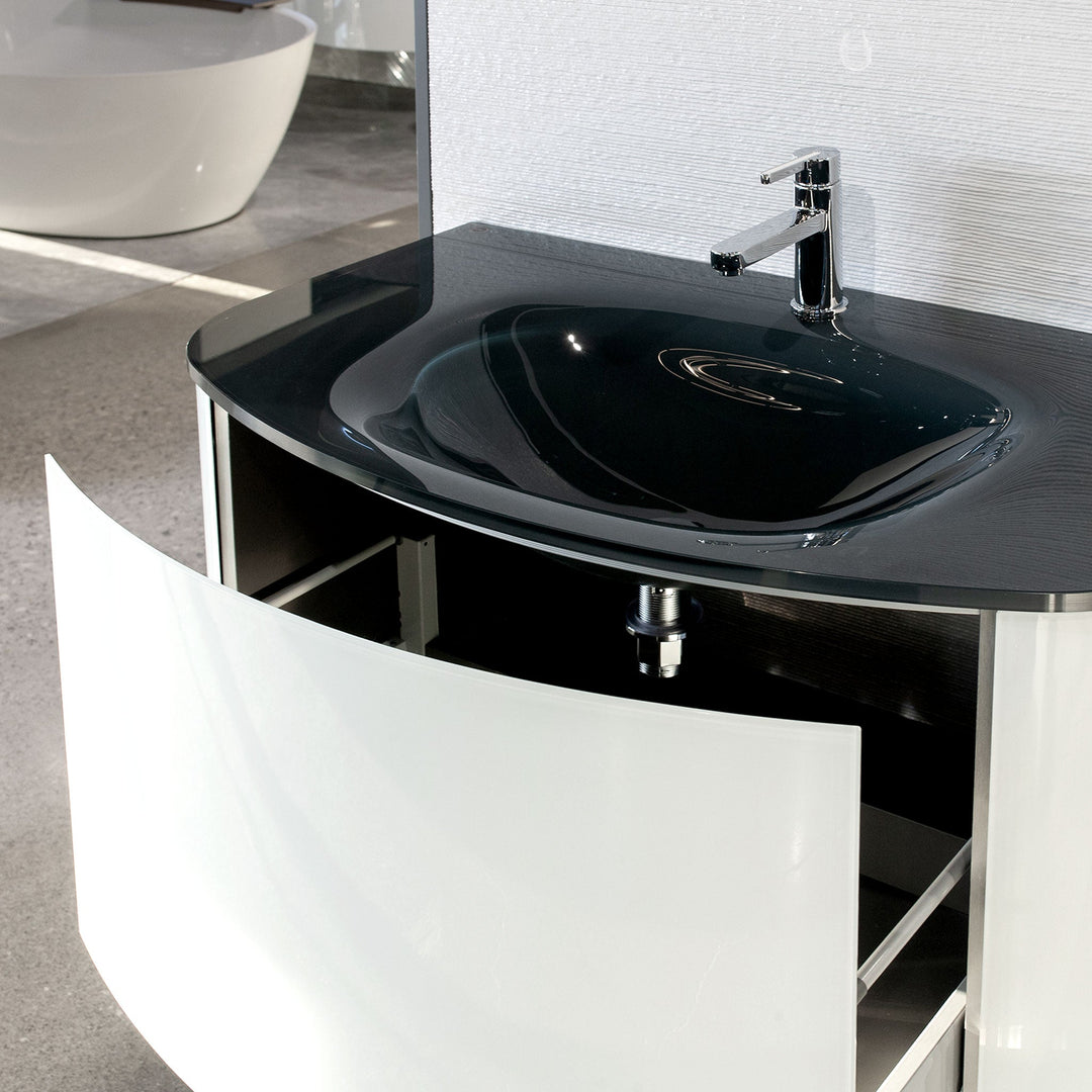 Q'in Bath Vanity Odeon White