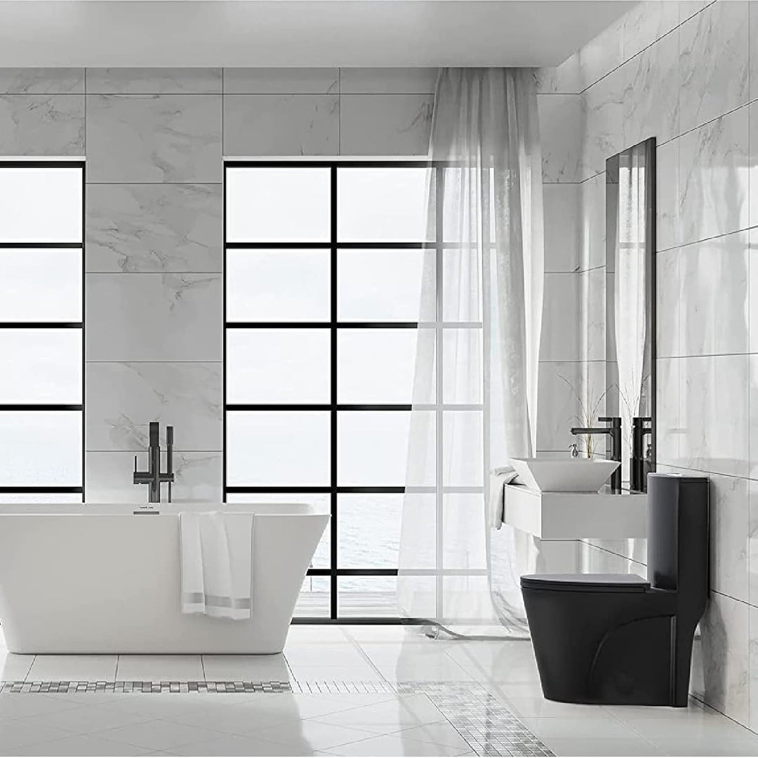 Cavalli Toilet - Matte Black