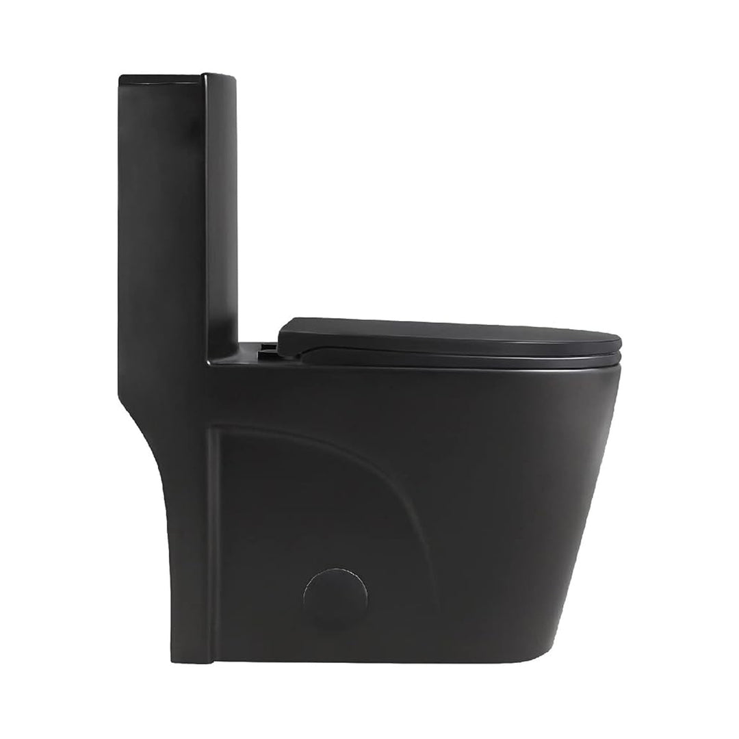 Cavalli Toilet - Matte Black