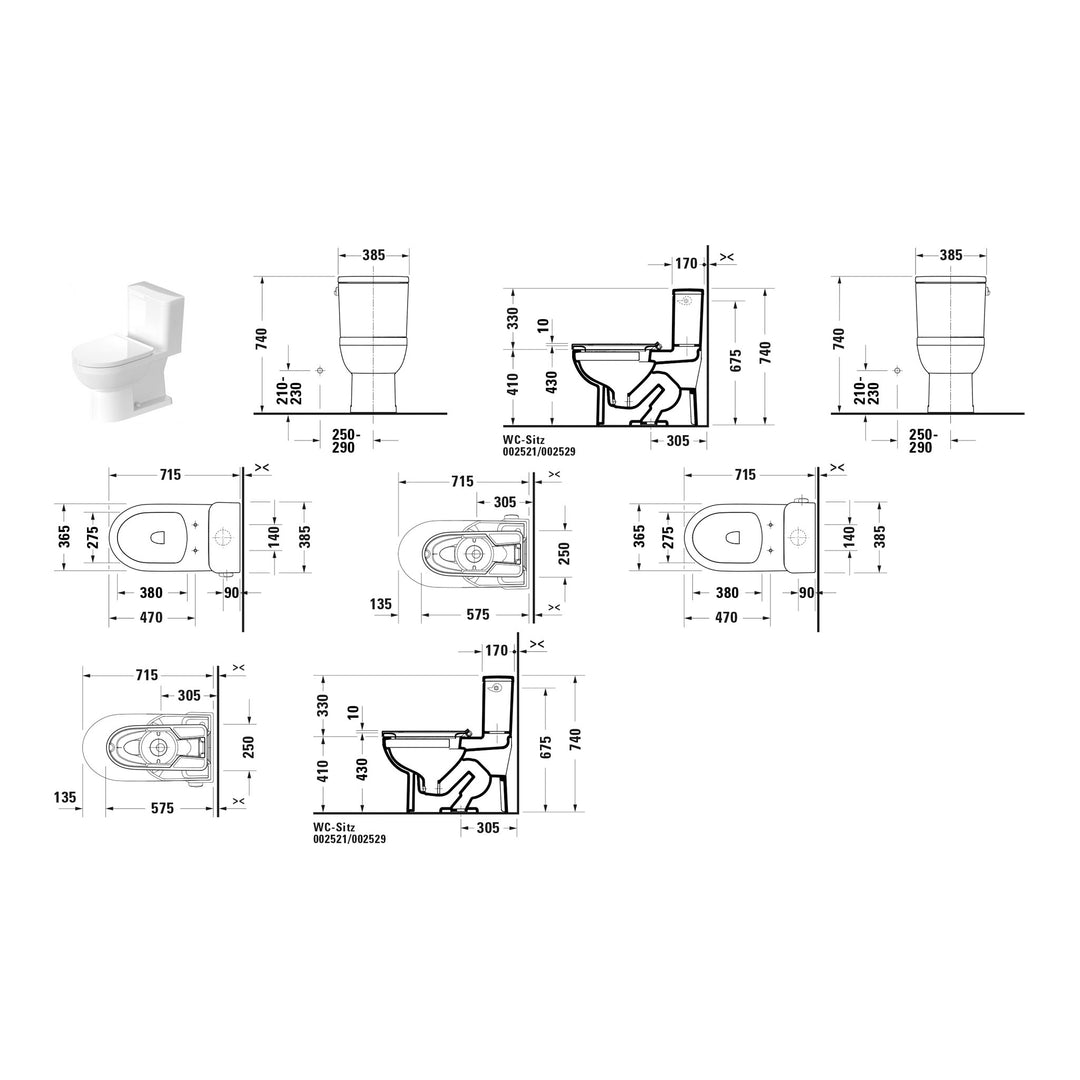 Duravit Durastyle Basis Toilet