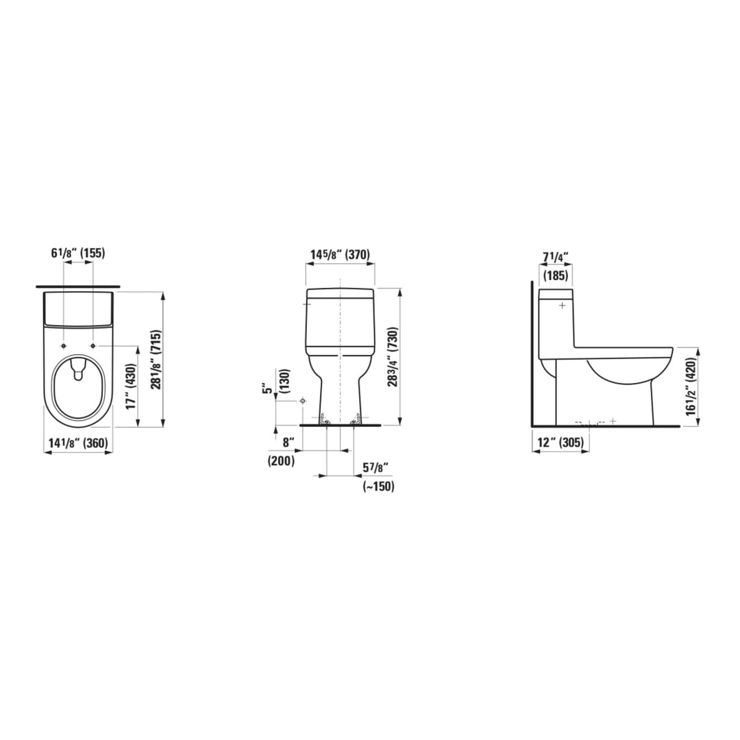 Laufen One Piece Toilet