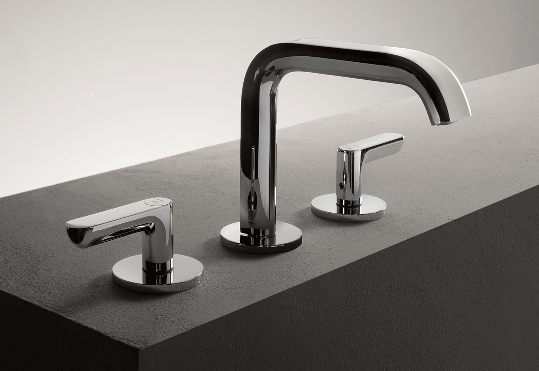 Fantini Icona Deco Three-hole Bathroom Faucet