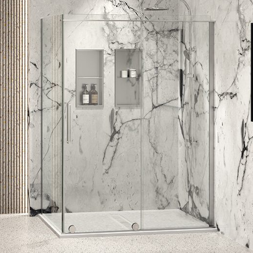 Rolling and Sliding Shower Doors, Slim