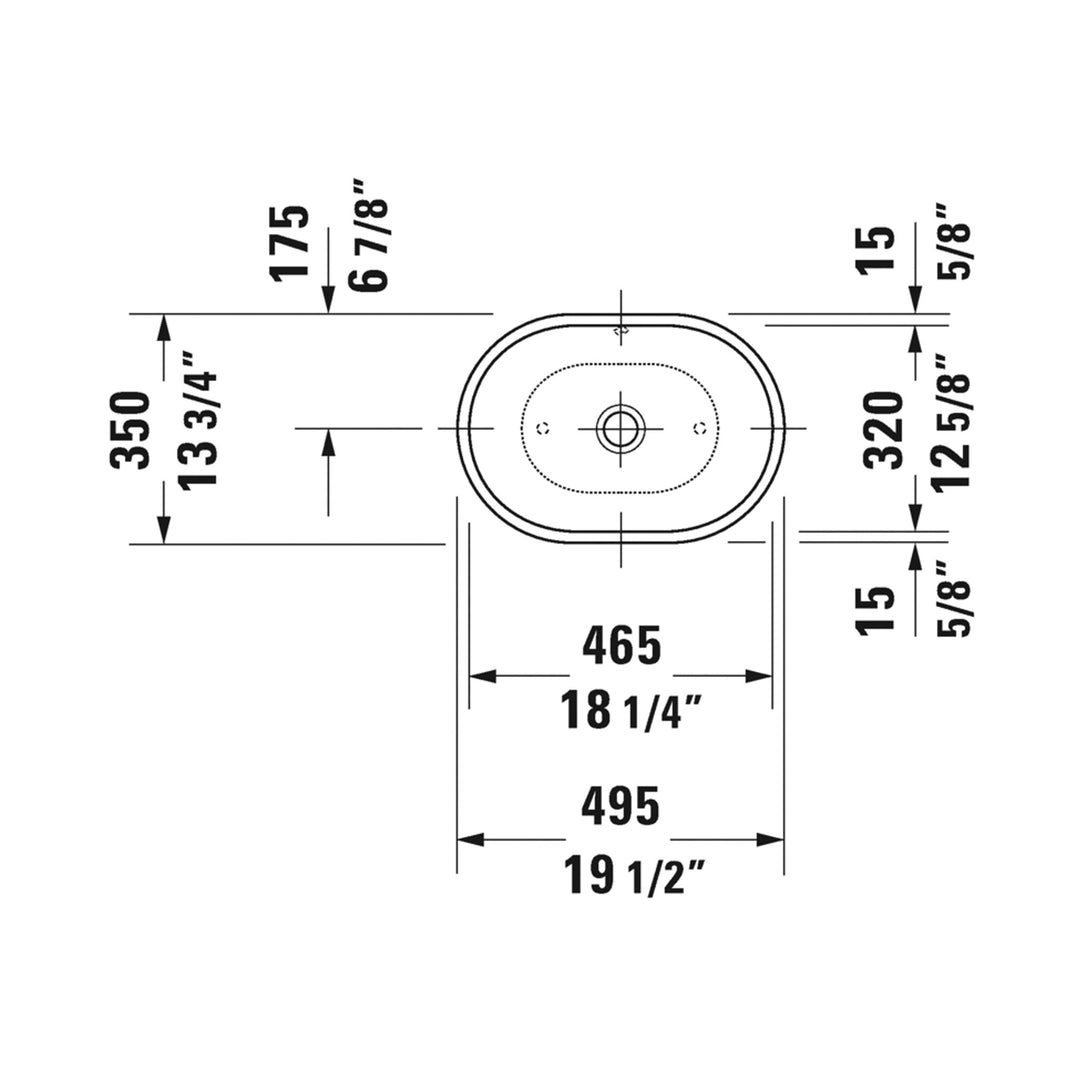 Duravit Foster Bathroom Sink