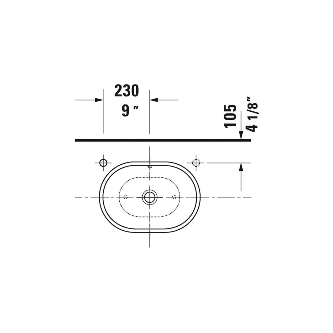 Duravit Foster Bathroom Sink