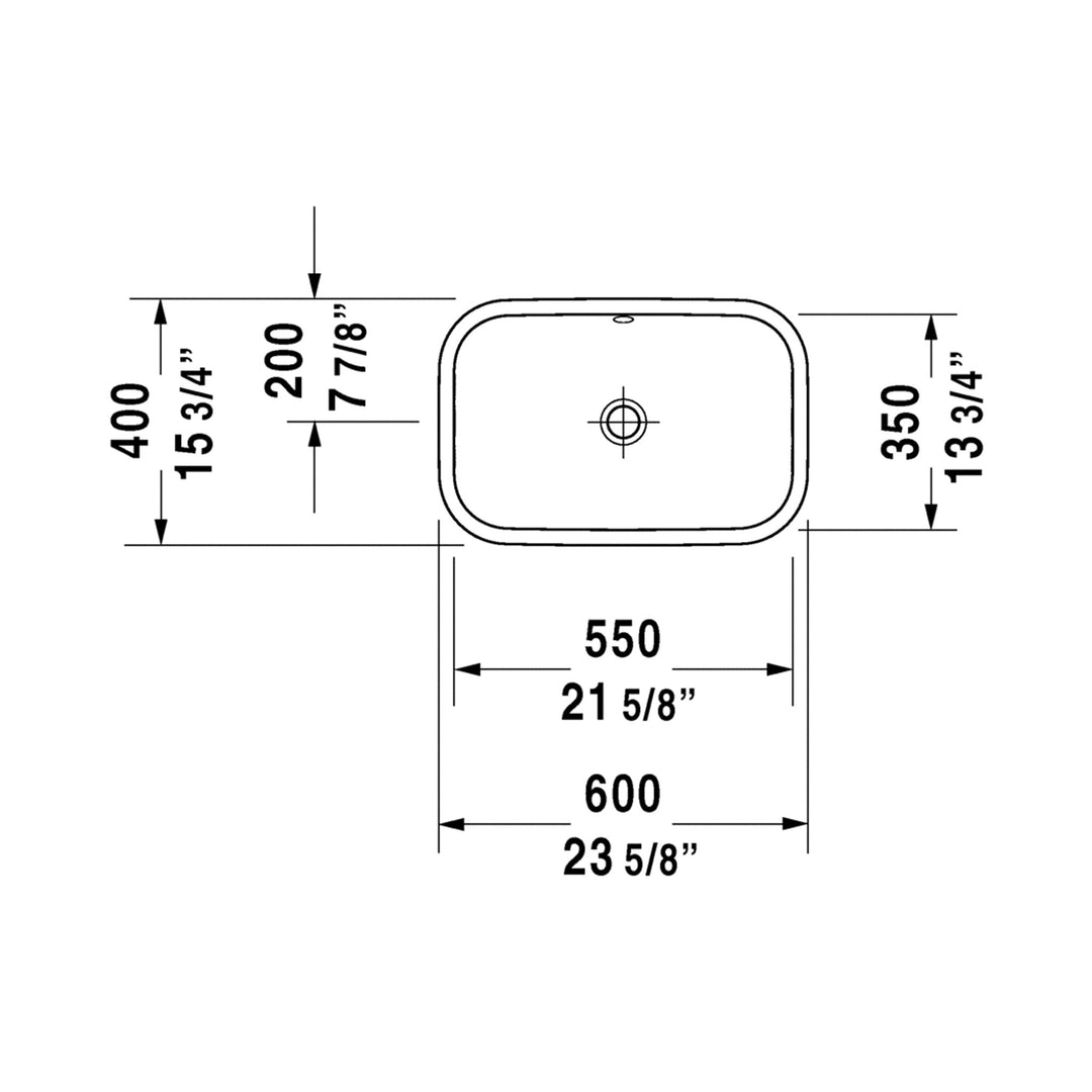 Duravit Happy Bathroom Sink