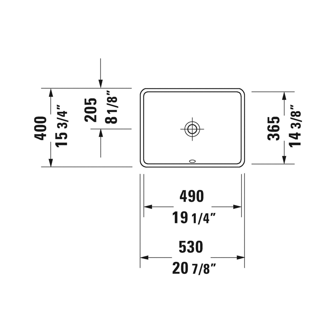 Duravit Starck 3 Bathroom Sink