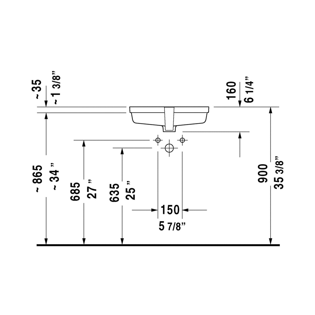 Duravit Vero Bathroom Sink