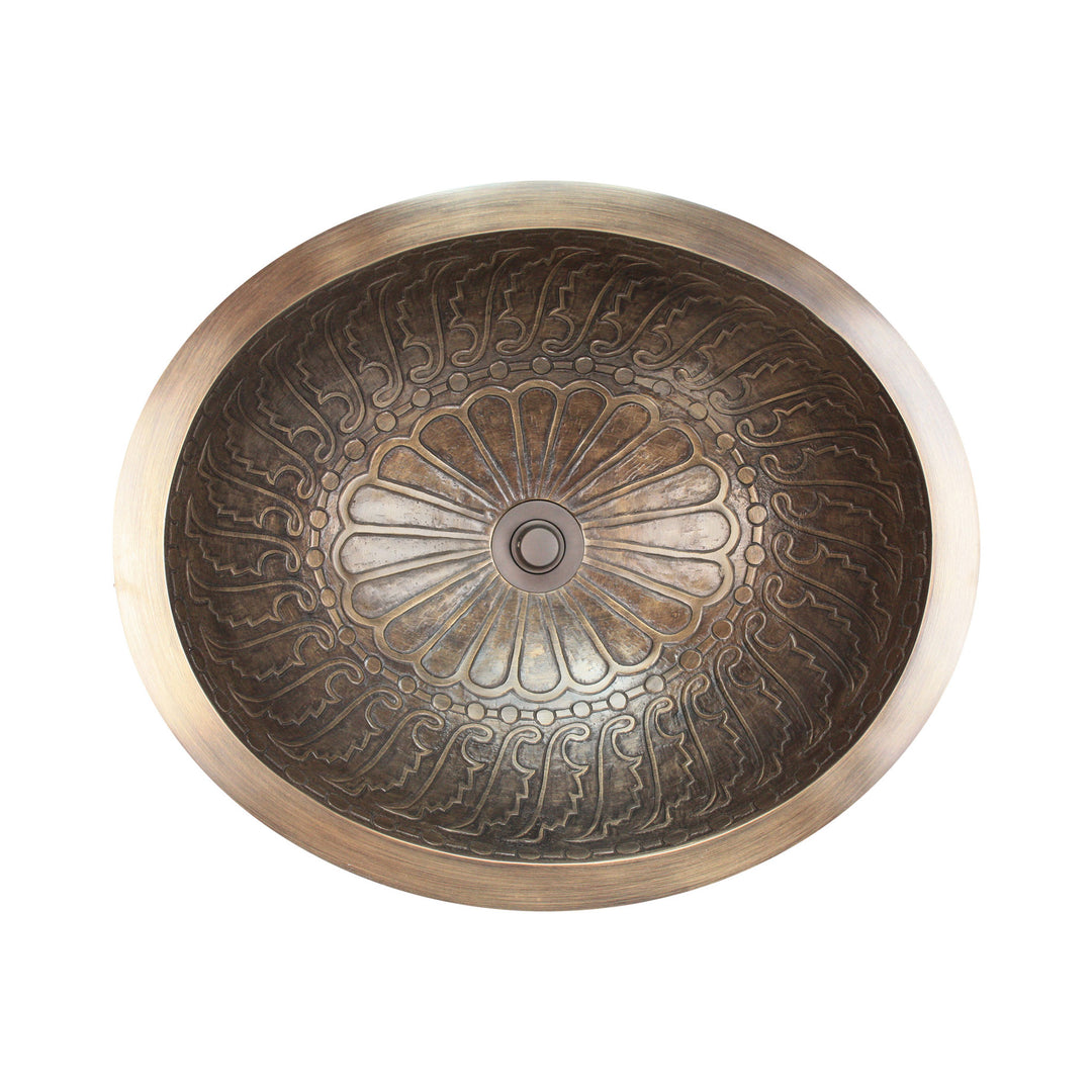Linkasink Large Oval Wing Bathroom Sink