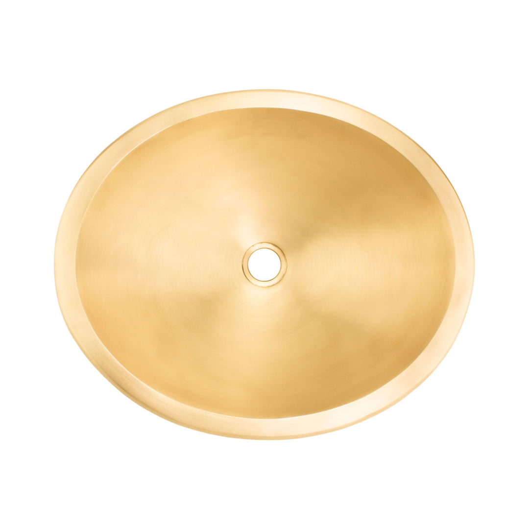 Linkasink Oval Smooth Bathroom Sink