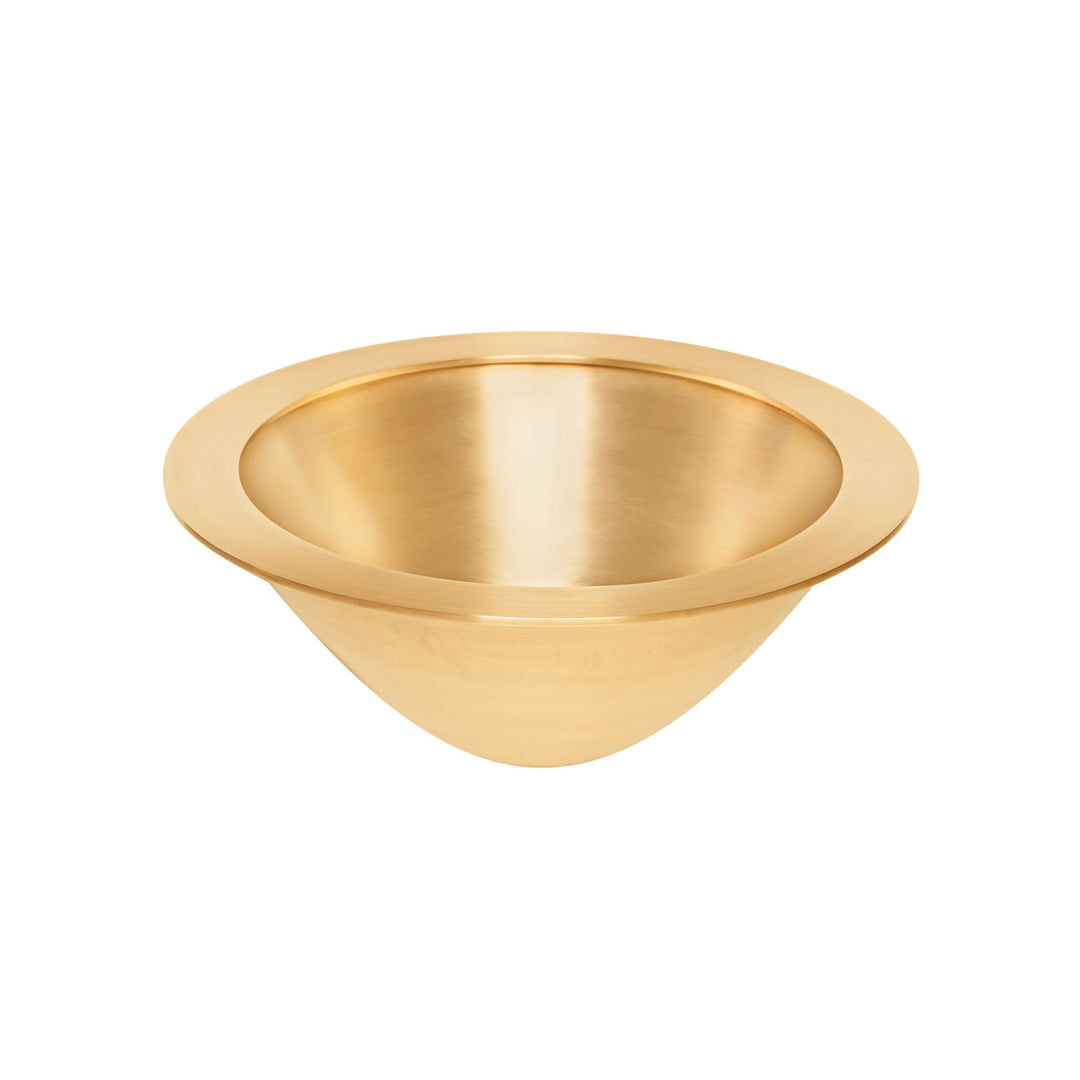 Linkasink Smooth Small Round Wok Bathroom Sink