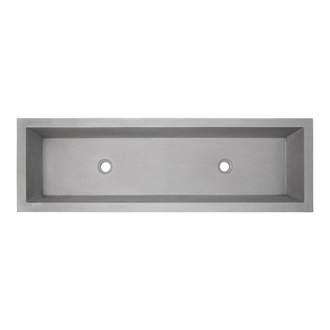 Linkasink Concrete Trough Bathroom Sink