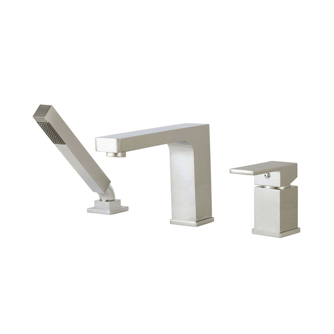 Aquabrass Madison 3-Piece Deck Mount Tub Filler