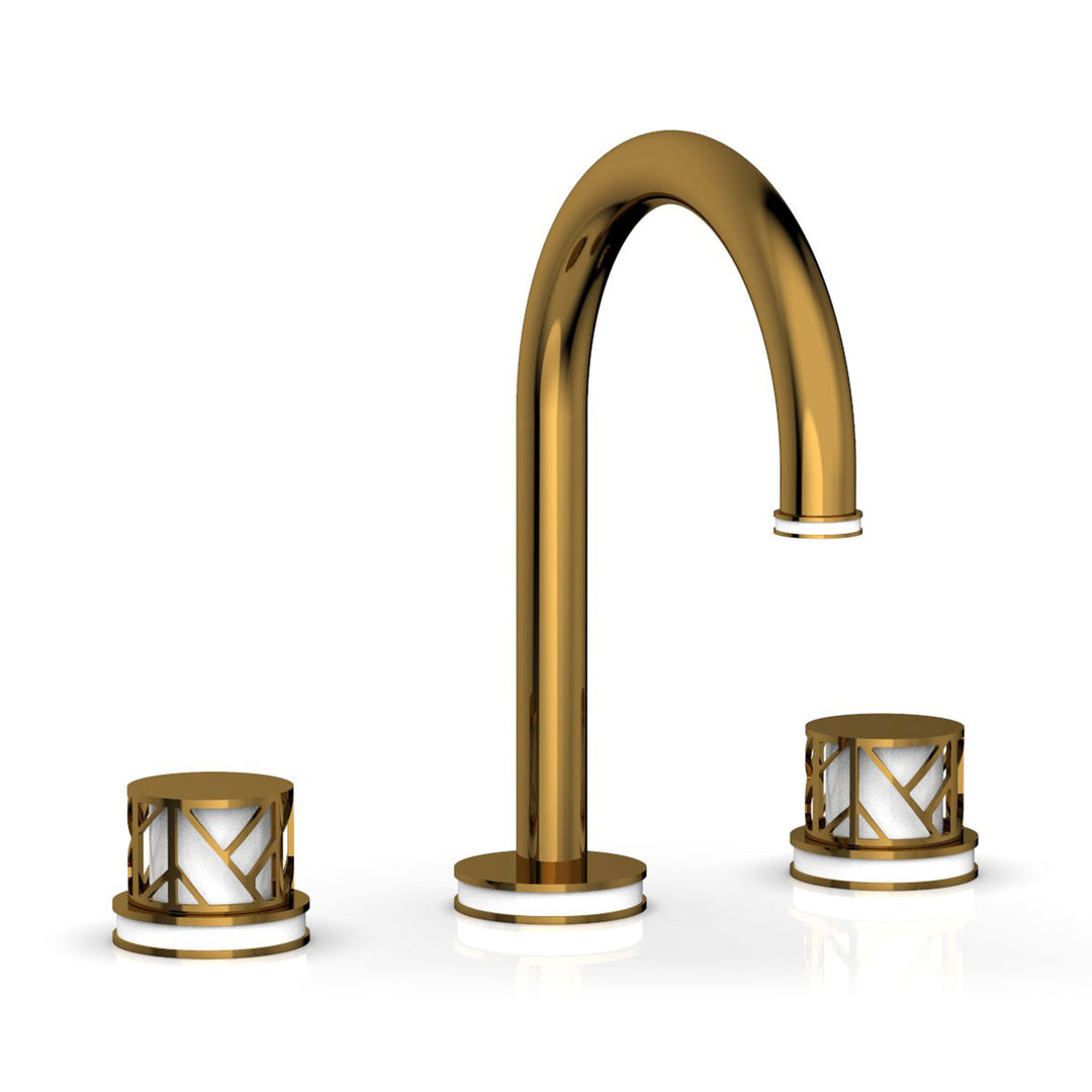 Phylrich Jolie Round Handles Widespread Faucet