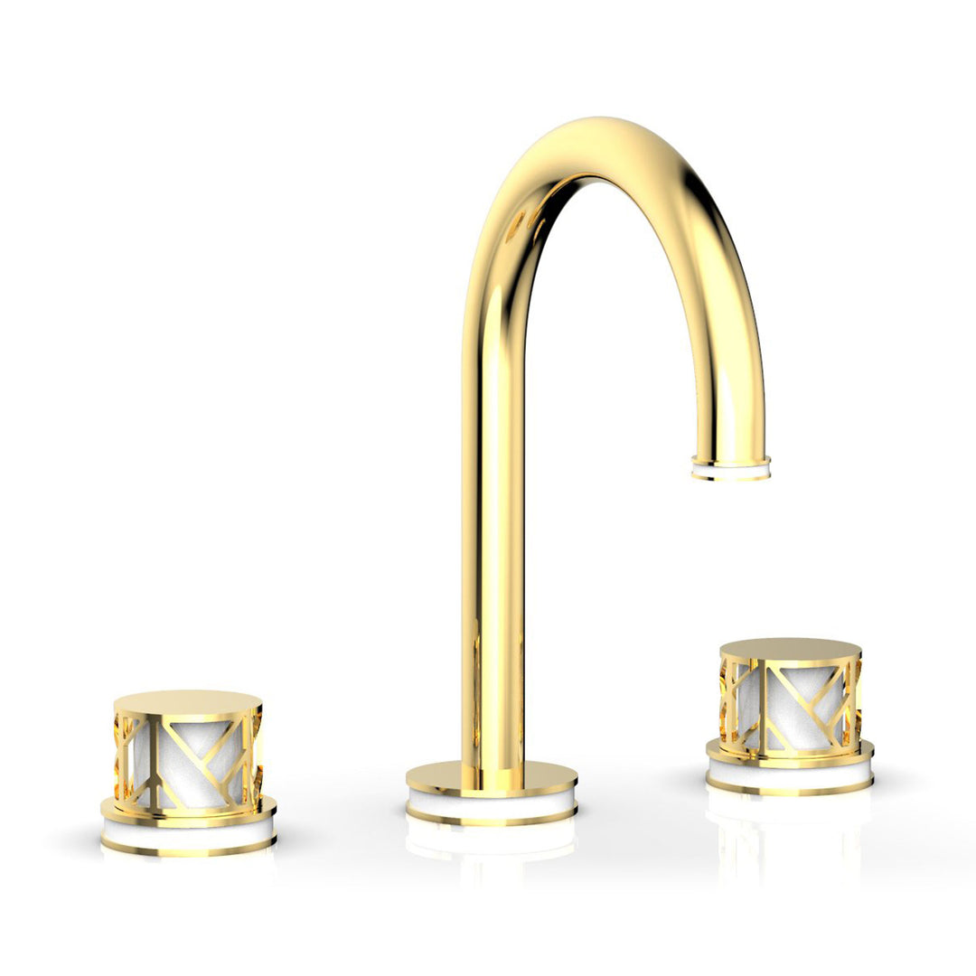 Phylrich Jolie Round Handles Widespread Faucet
