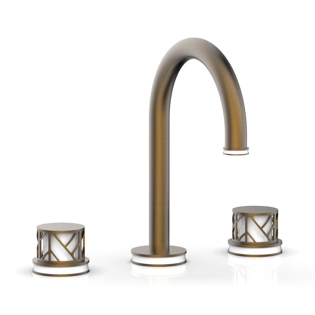 Phylrich Jolie Round Handles Widespread Faucet