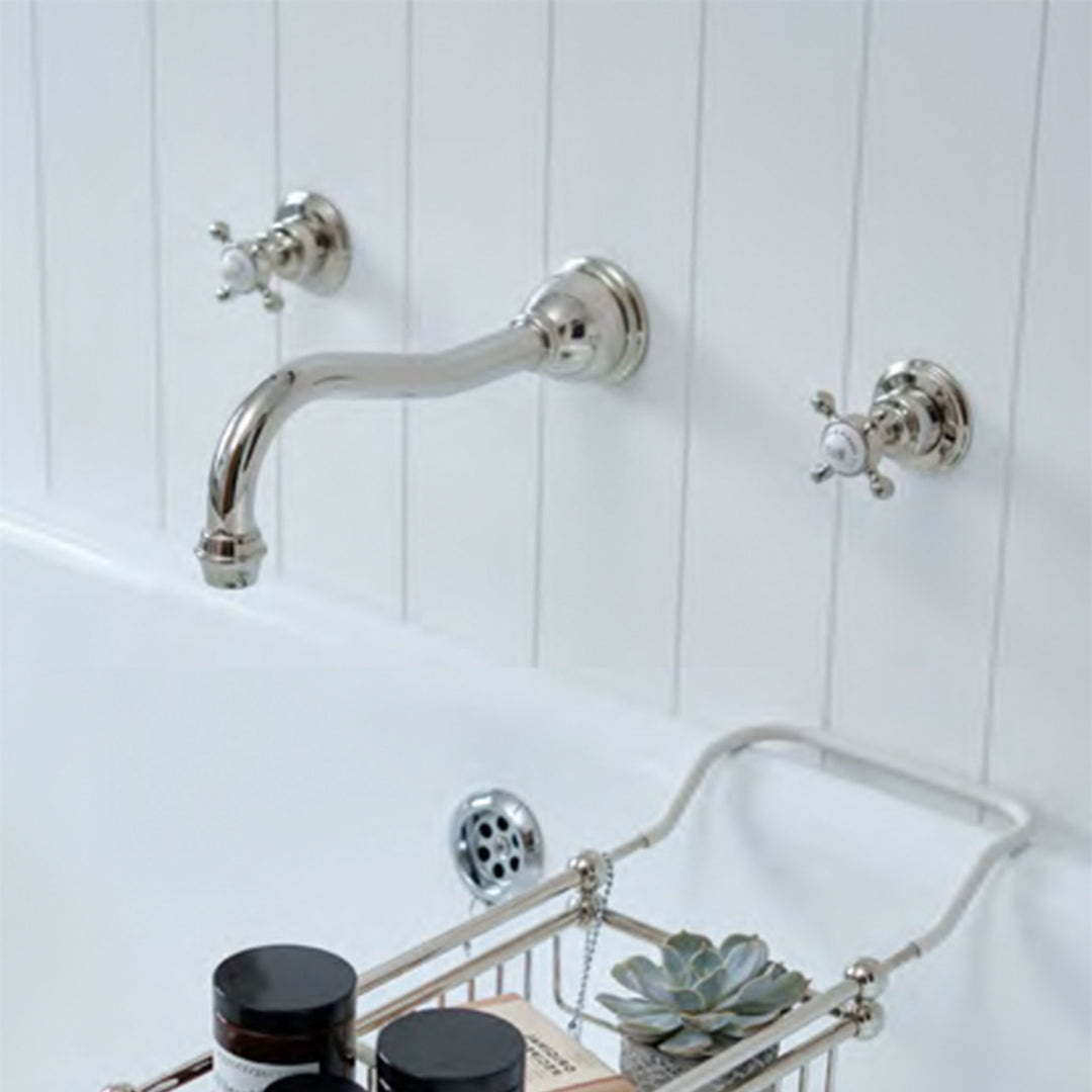 Perrin & Rowe Georgian Era Wall Mount Bathroom Faucet